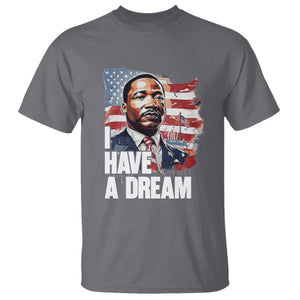 Martin Luther King Jr T Shirt I Have A Dream TS14 Charcoal Print Your Wear