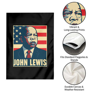 John Lewis Garden Flag Black History Month TS14 Print Your Wear