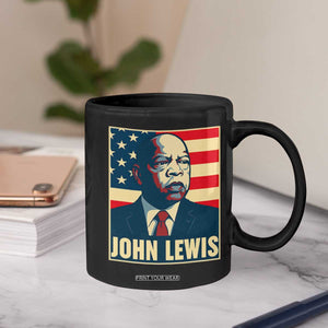 John Lewis Coffee Mug Black History Month TS14 Print Your Wear