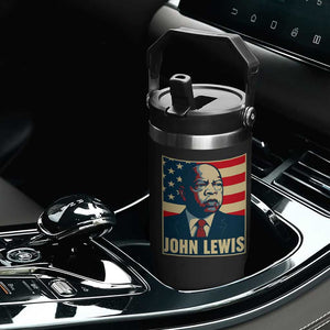 John Lewis Flip Straw Tumbler Black History Month TS14 Print Your Wear