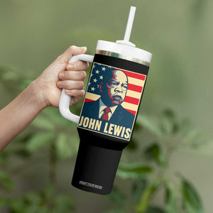 John Lewis Tumbler With Handle Black History Month TS14 Print Your Wear