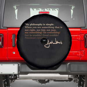 John Lewis Quote Spare Tire Cover Black History Month TS14 Black Print Your Wear