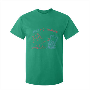 Funny Cat Anti ICE Political Protest T Shirt For Kid Ice? No Thanks TS14 Irish Green Print Your Wear