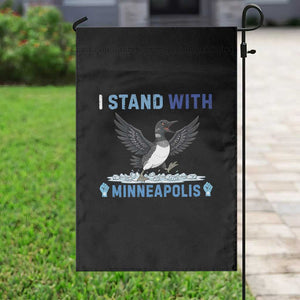 I Stand With Minneapolis Garden Flag Loon Minnesota Resist Anti ICE Immigration Protest TS14 Print Your Wear