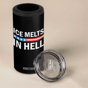 Ice Melts In Hell 4 in 1 Can Cooler Tumbler Activist Statement Quote TS14 Print Your Wear
