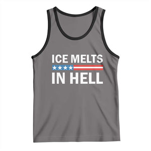 Ice Melts In Hell Tank Top Activist Statement Quote TS14 Deep Heather Black Print Your Wear