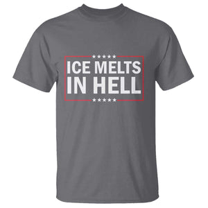 Ice Melts In Hell T Shirt Immigrant Rights Activist Statement Protest Quote TS14 Charcoal Print Your Wear