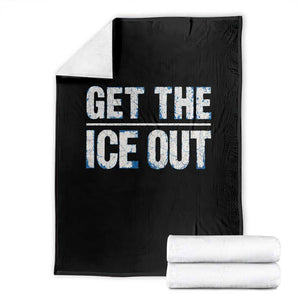 Minnesota Resist Anti ICE Immigration Protest Ladies Throw Blanket TS14 Black Print Your Wear