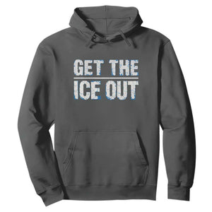 Minnesota Resist Anti ICE Immigration Protest Ladies Hoodie TS14 Dark Heather Print Your Wear