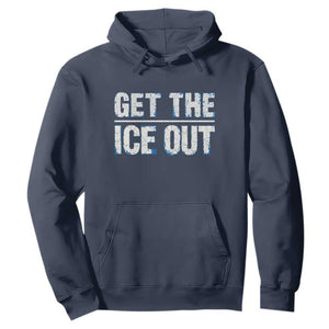 Minnesota Resist Anti ICE Immigration Protest Ladies Hoodie TS14 Navy Print Your Wear