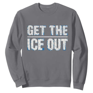 Minnesota Resist Anti ICE Immigration Protest Ladies Sweatshirt TS14 Charcoal Print Your Wear