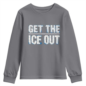 Minnesota Resist Anti ICE Immigration Protest Ladies Youth Sweatshirt TS14 Charcoal Print Your Wear