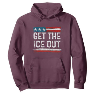 Anti ICE Immigration Protest Human Rights Hoodie TS14 Maroon Print Your Wear