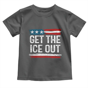 Anti ICE Immigration Protest Human Rights Toddler T Shirt TS14 Dark Heather Print Your Wear