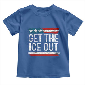 Anti ICE Immigration Protest Human Rights Toddler T Shirt TS14 Royal Blue Print Your Wear