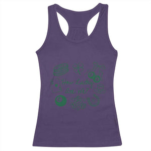 How Lucky Are We Racerback Tank Top Irish Shamrock Horseshoe St Patricks Day TS14 Purple Print Your Wear