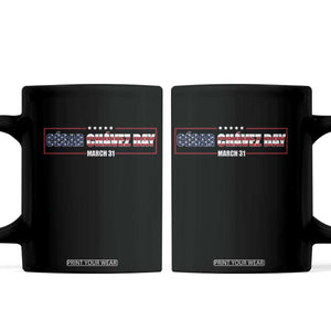Cesar Chavez Coffee Mug Hispanic Heritage Month Mexican Immigrant TS14 Black Print Your Wear