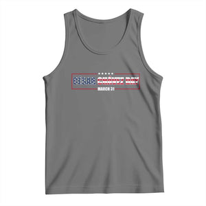 Cesar Chavez Tank Top Hispanic Heritage Month Mexican Immigrant TS14 Black Heather Print Your Wear