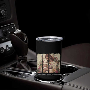 Silly Rabbit Easter Is For Jesus Tumbler Cup Christian Jeusus Floral Easter TS14 Print Your Wear