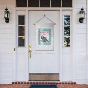 Striped Funny See Ya Soon Racoon Garden Flag Last Day Of School Teacher TS14 Print Your Wear