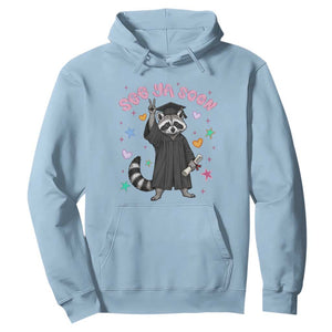 See Ya Soon Raccoon Hoodie Funny Raccoon Graduation 2026 TS14 Light Blue Print Your Wear