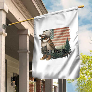Bird Nerd Garden Flag Funny Bird Watching Patriotic American Flag TS14 Print Your Wear