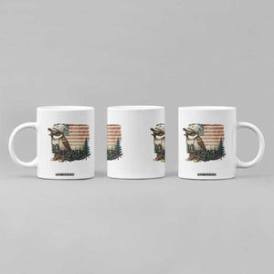 Bird Nerd Coffee Mug Funny Bird Watching Patriotic American Flag TS14 Print Your Wear