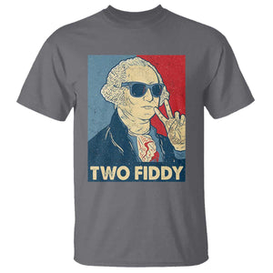 Two Fiddy George Washington 250th Anniversary T Shirt Funny 4th of July