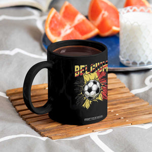 Belgium Belgian Flag Souvenir Belgie Coffee Mug Game Day Soccer Fans Football TS14 Print Your Wear