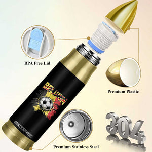 Belgium Belgian Flag Souvenir Belgie Bullet Tumbler Game Day Soccer Fans Football TS14 Print Your Wear