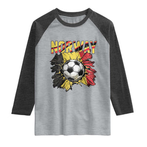 Belgium Belgian Flag Souvenir Belgie Raglan Shirt Game Day Soccer Fans Football TS14 Heather Gray Heather Charcoal Print Your Wear