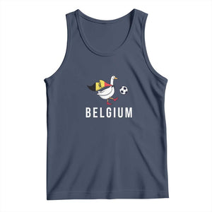 Belgium Football Tank Top Silly Goose Soccer Fan Support