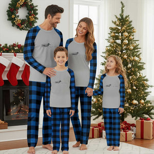 Funny Leave Me A Loon Nature Bird Lovers Plaid Pajama Set