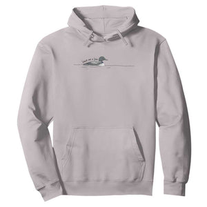 Funny Leave Me A Loon Nature Bird Lovers Hoodie