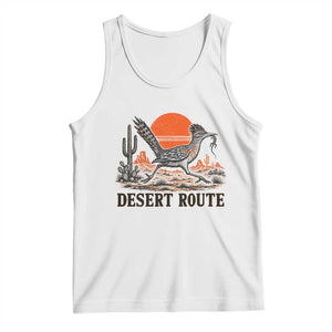 Arizona Roadrunner Bird Desert Landscape Cactus Tank Top TS14 White Print Your Wear
