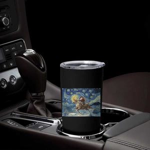 Cowboy Santa Starry Night Christmas Tumbler Cup TS14 Print Your Wear