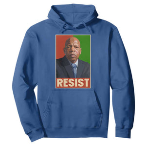 Resist Protest Civil Rights Hoodie John Lewis Black History TS14 Royal Blue Print Your Wear