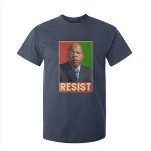 Resist Protest Civil Rights T Shirt For Kid John Lewis Black History TS14 Navy Print Your Wear