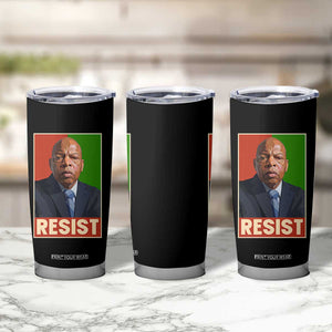 Resist Protest Civil Rights Tumbler Cup John Lewis Black History TS14 Print Your Wear