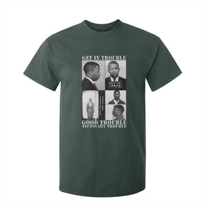John Lewis Affrican American T Shirt For Kid Get in Good Necessary Trouble TS14 Dark Forest Green Print Your Wear