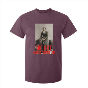 Harriet Tubman Quote T Shirt For Kid Black Woman History TS14 Maroon Print Your Wear