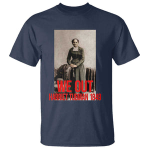 Harriet Tubman Quote T Shirt Black Woman History TS14 Navy Print Your Wear