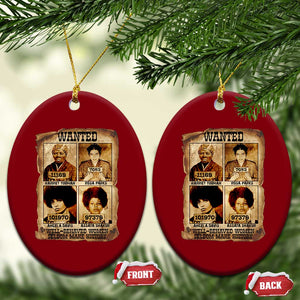 Black Woman History Ceramic Ornament Well Behaved Women Seldom Make History TS14 Print Your Wear
