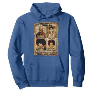 Black Woman History Hoodie Well Behaved Women Seldom Make History TS14 Royal Blue Print Your Wear