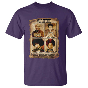 Black Woman History T Shirt Well Behaved Women Seldom Make History TS14 Purple Print Your Wear