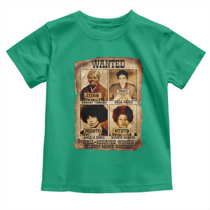 Black Woman History Toddler T Shirt Well Behaved Women Seldom Make History TS14 Irish Green Print Your Wear