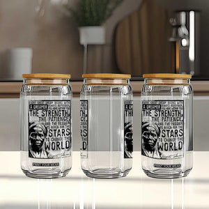 Harriet Tubman Quote Glass Can Black Woman History Activist TS14 Print Your Wear