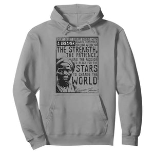Harriet Tubman Quote Hoodie Black Woman History Activist TS14 Sport Gray Print Your Wear