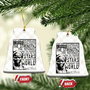 Harriet Tubman Quote Ceramic Ornament Black Woman History Activist TS14 Print Your Wear