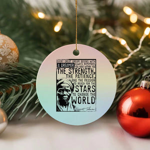 Harriet Tubman Quote Ceramic Ornament Black Woman History Activist TS14 1pc Pastel Print Your Wear